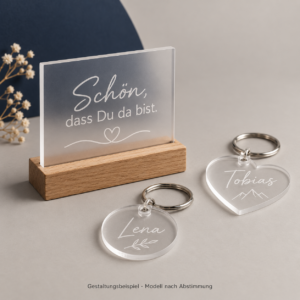 Acryl & Laserschnitt